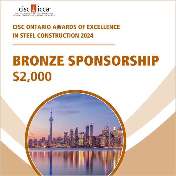 CISC ON Awards of Excellence in Steel Construction - Sponsorship Opportunities