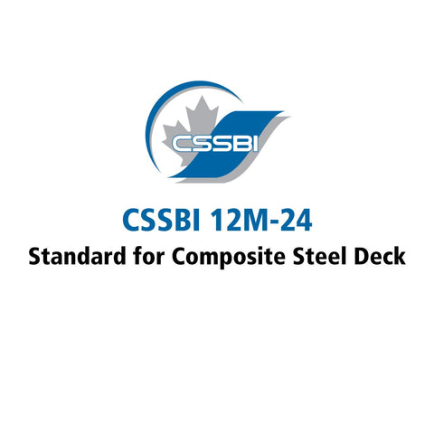 CSSBI 12M-24, Standard for Composite Steel Deck