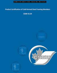 CSSBI 61:24 - Product Certification of Cold-Formed Steel Framing Members