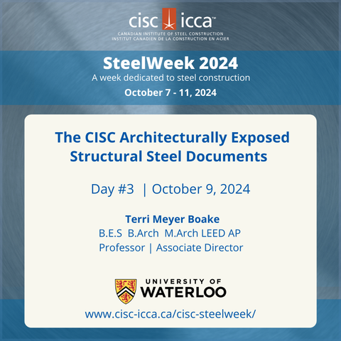 The CISC Architecturally Exposed Structural Steel Documents