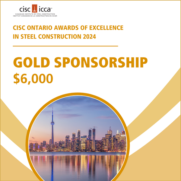 CISC ON Awards of Excellence in Steel Construction - Sponsorship Opportunities