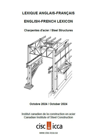 Lexique Anglais-Français / English-French Lexicon - Charpentes d'acier / Steel Structures (PDF)