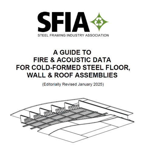 A Guide to Fire & Acoustic Data for Cold-Formed Steel Floor, Wall and Roof Assemblies