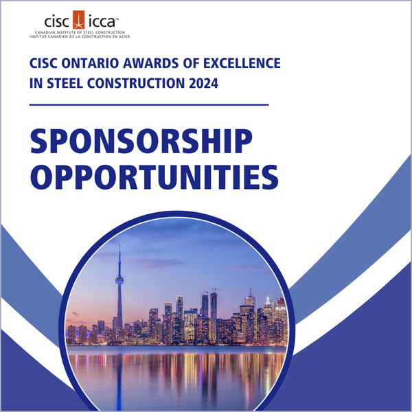 CISC ON Awards of Excellence in Steel Construction - Sponsorship Opportunities