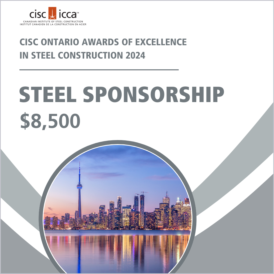 CISC ON Awards of Excellence in Steel Construction - Sponsorship Opportunities