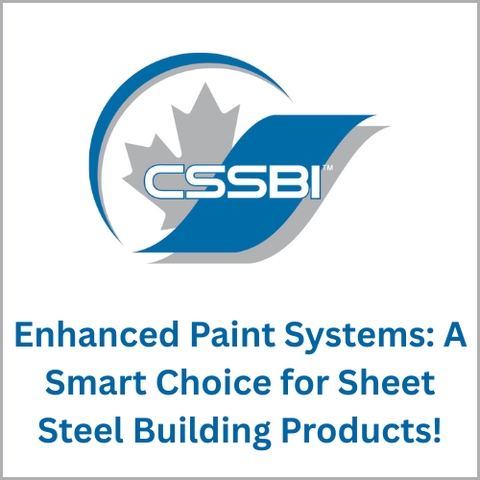 Enhanced Paint Systems: A Smart Choice for Sheet Steel Building Products!
