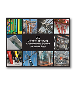 CISC Guide for Specifying Architecturally Exposed Structural Steel, 3rd Edition (PDF)