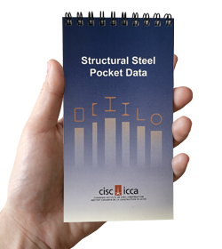 Structural Steel Pocket Data (package of 5 pcs)
